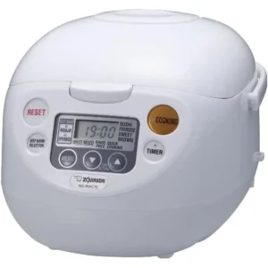5.5-Cup (Uncooked) Rice Cooker and Warmer.