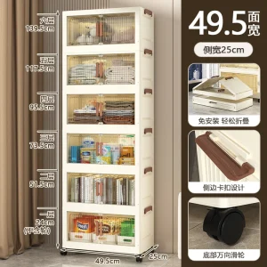 Large Capacity Foldable Storage Cabinet.